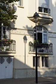 France, Allier (03), Vichy, immeuble de style art Déco au 102 boulevard des Etats-Unis