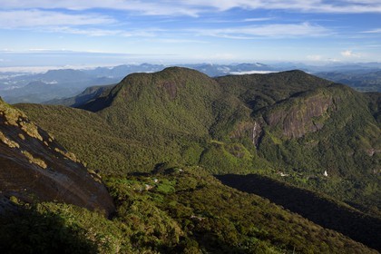 Sri Lanka, center province, Dalhousie, scenery on the way to Adam's Peak