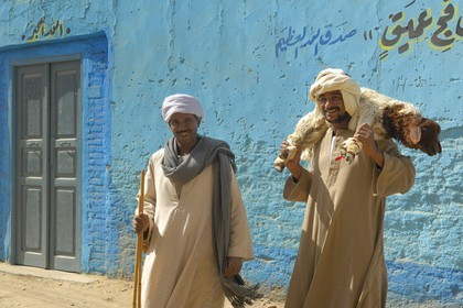 Egypte, Haute Egypte, Daraw au nord d'Assouan