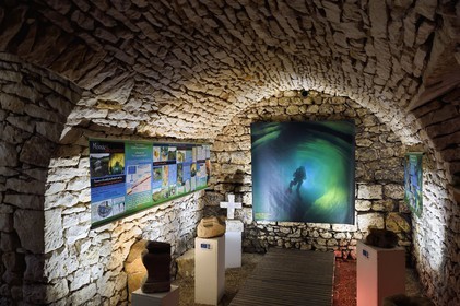 France, Charente, Pranzac, the Heritage House which traces the past of the valley