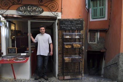 France, Alpes-Maritimes, Roya Valley (Nice hinterland), at the foot of the Mercantour National Park, Saorge, biscuit and canistrelli manufacturer