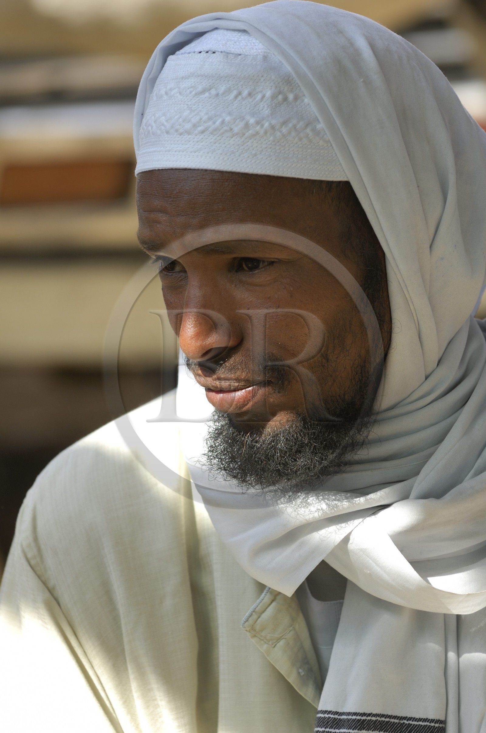 Egypte, Haute Egypte, Daraw au nord d'Assouan, marché aux animaux