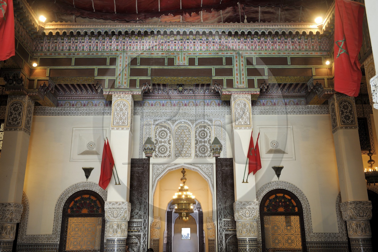 Maroc, région de l'Oriental, Oujda, palais de Dar Septi