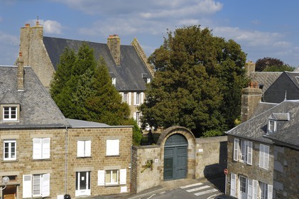 France, Manche, Avranches, Le Doyenne house of the eighteenth century