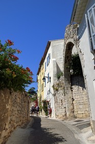 France, Var, Hyeres, the porte des Princes in rue Sainte-Claire
