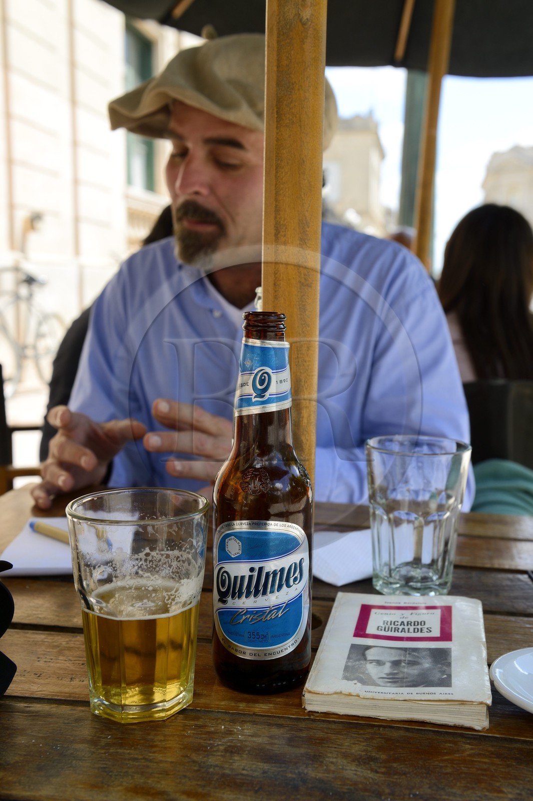 Argentine, province de Buenos Aires, San Antonio de Areco, la bière argentine Quilmes