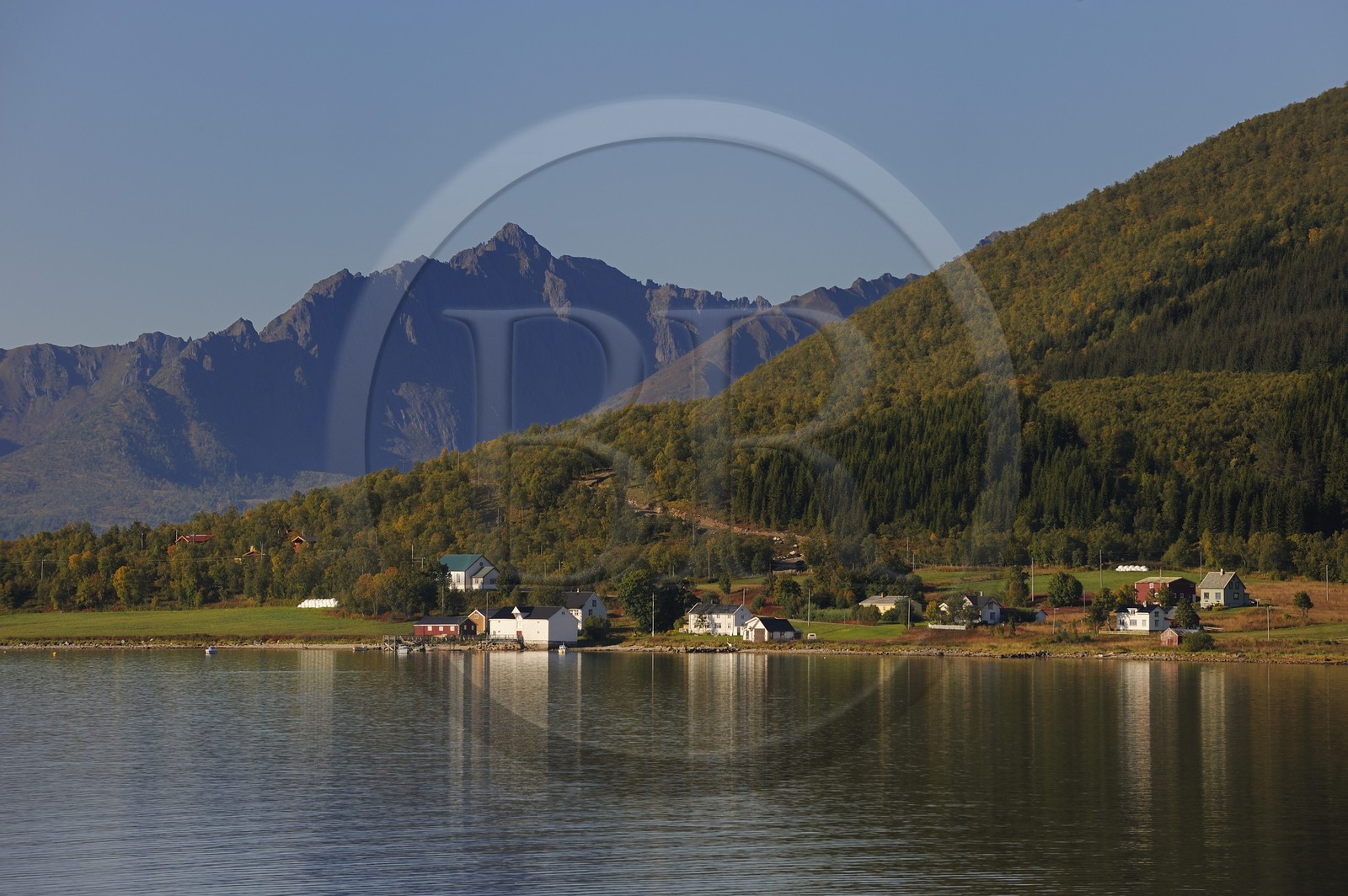 Norvège, Nordland, côte de l'Ile d'Andoya