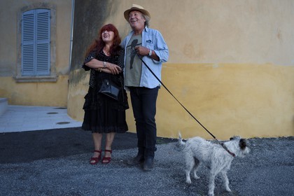 France, Var, the Dracenie, village de Tourtour, Alain and Jacotte Vagh