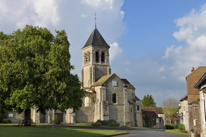 France, Yvelines, Montchauvet, Sainte Marie Madeleine (St. Mary Magdalene) church