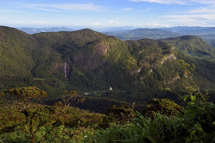 Sri Lanka, center province, Dalhousie, scenery on the way to Adam's Peak