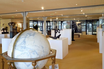 France, Charente (16), Jarnac, musée François Mitterrand situé à l'Espace culturel de l'Orangerie
