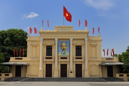 Vietnam, Haiphong, the opéra