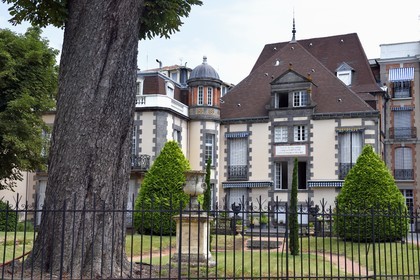 France, Allier (03), Vichy, the Sévigné pavilion takes its name from Madame de Sévigné who would have stayed there during her cures and was during the Second World War the private residence of Marshal Pétain