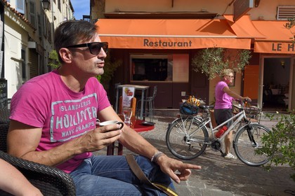 France, Var (83), Hyères, Monsieur Z, artiste illustrateur et graphiste