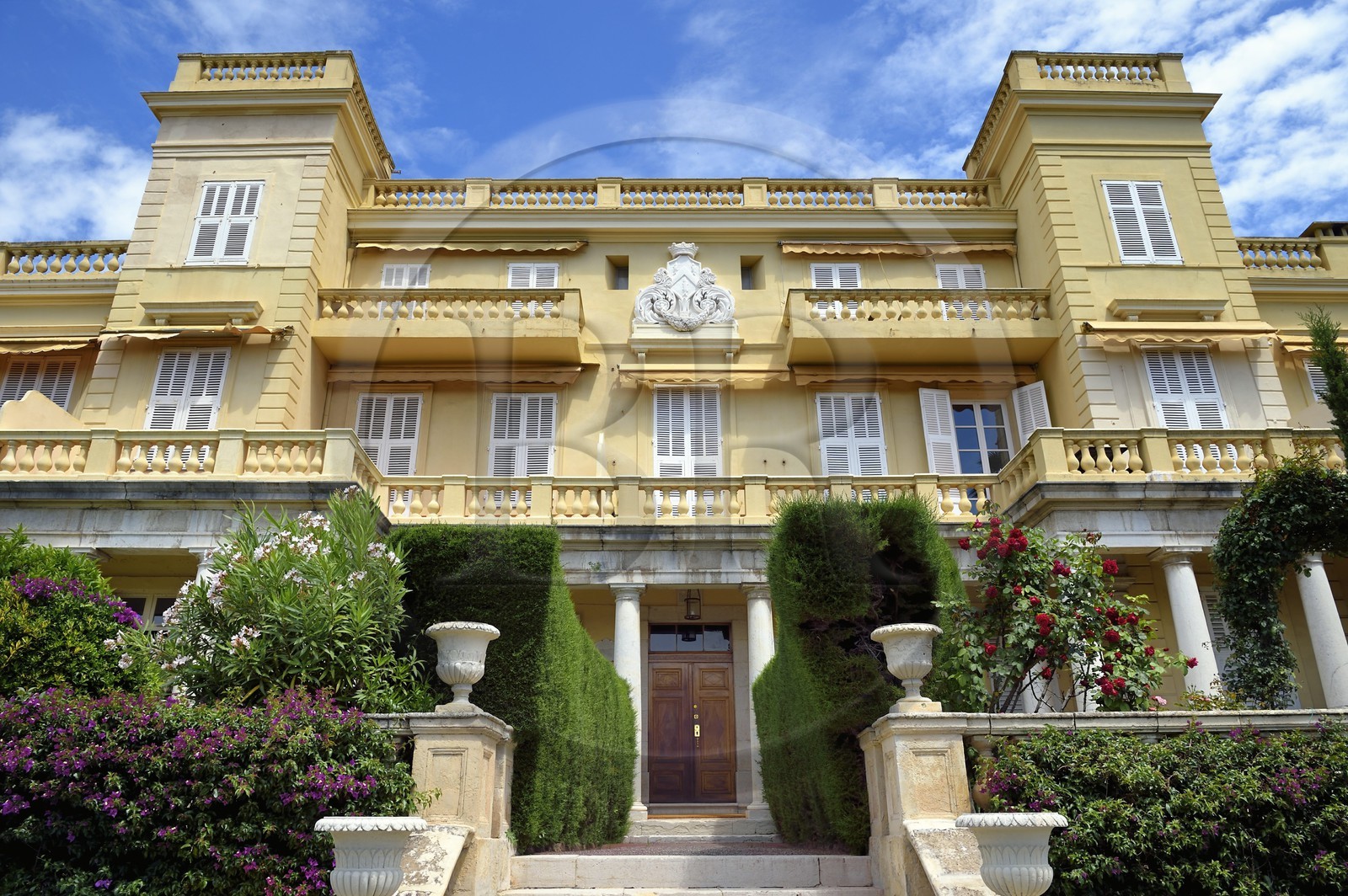 France, Alpes-Maritimes (06), Cannes, le Chateau Eléonore-Louise construit par Lord Henry Peter Brougham en 1836, transformé en copropriété