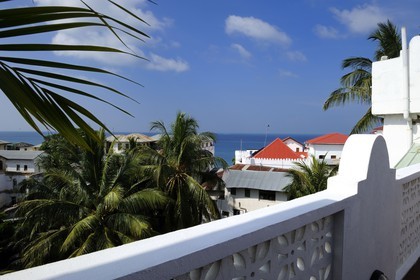 Tanzania, Zanzibar Archipelago, Unguja island (Zanzibar), Stone Town, listed as World Heritage by UNESCO, the Kisiwa House charm hotel in a traditional house of the Baghani district
