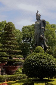 Vietnam, Haiphong, statue du général Le Chan héros du 15ème siècle