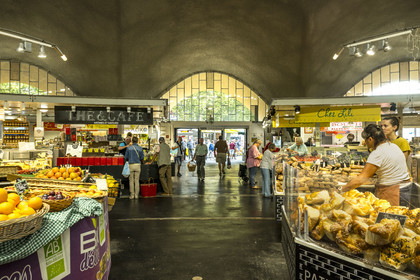 France, Charente-Maritime (17), Royan, marché central (1955) des architectes Louis Simon et André Morisseau