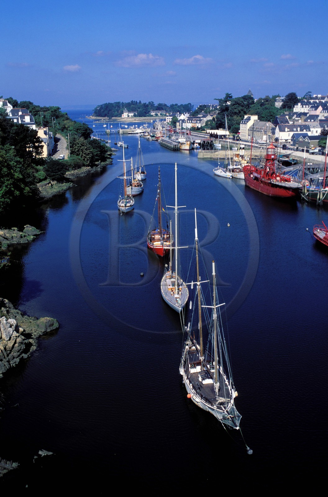 France, Finistère (29), Douarnenez, le port musée