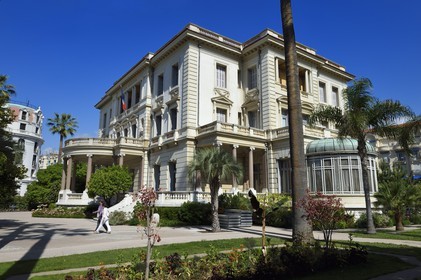 France, Alpes-Maritimes, Nice, Promenade des Anglais, Massena museum