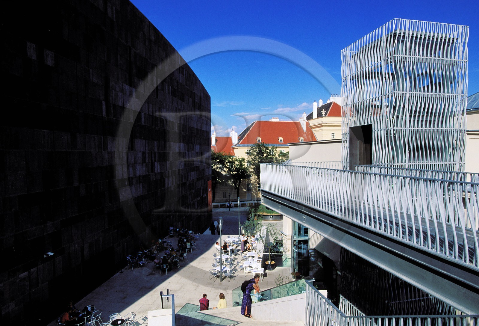 Autriche, Vienne, le plus grand complexe culturel de Vienne: Museumsquartier