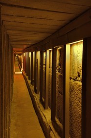 Israel, Jerusalem, holy city, the old town listed as World Heritage by UNESCO, Kotel underground along the Western Wall (original and never restored) part of the retaining walls of the Temple Mount built by Herod the Great