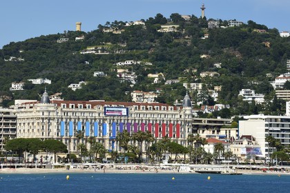 France, Alpes-Maritimes, Cannes, the Carlton palace on the boulevard de la Croisette