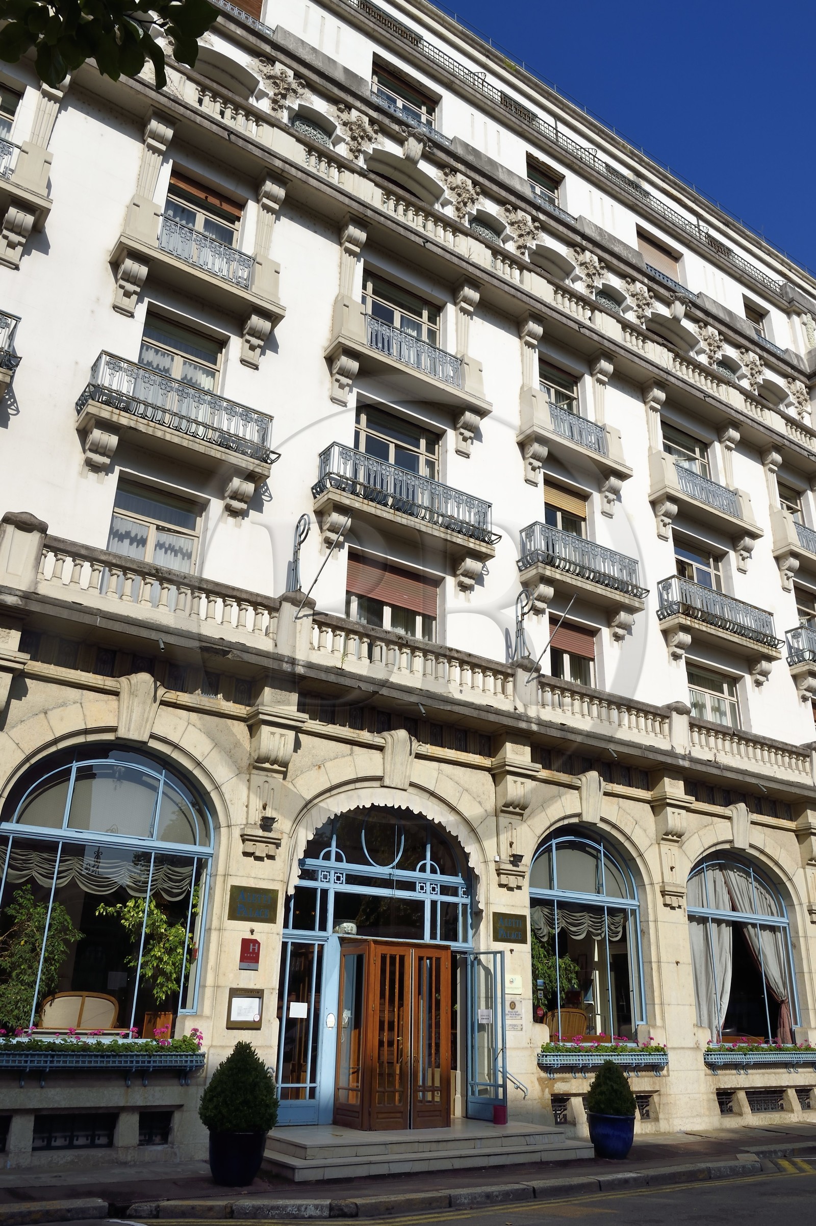 France, Allier (03), Vichy, l'Hotel Aletti, seul palace encore en fonction aujourd'hui