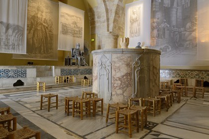 Israel, North district, Galilee, Acre (Akko), old town, listed as World Heritage by UNESCO, Hammam Al-Pasha Turkish Bath