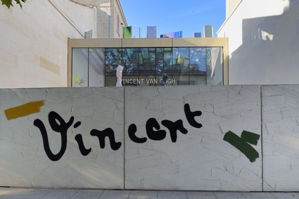 France, Bouches du Rhone, Arles, Vincent van Gogh Foundation (Compulsory Mention), a contemporary art center that has invested in a 15th century mansion