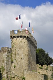 France, Manche, Avranches, castle and donjon