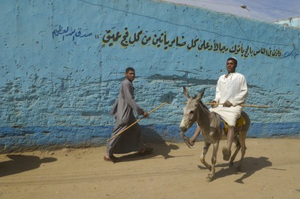 Egypte, Haute Egypte, Daraw au nord d'Assouan