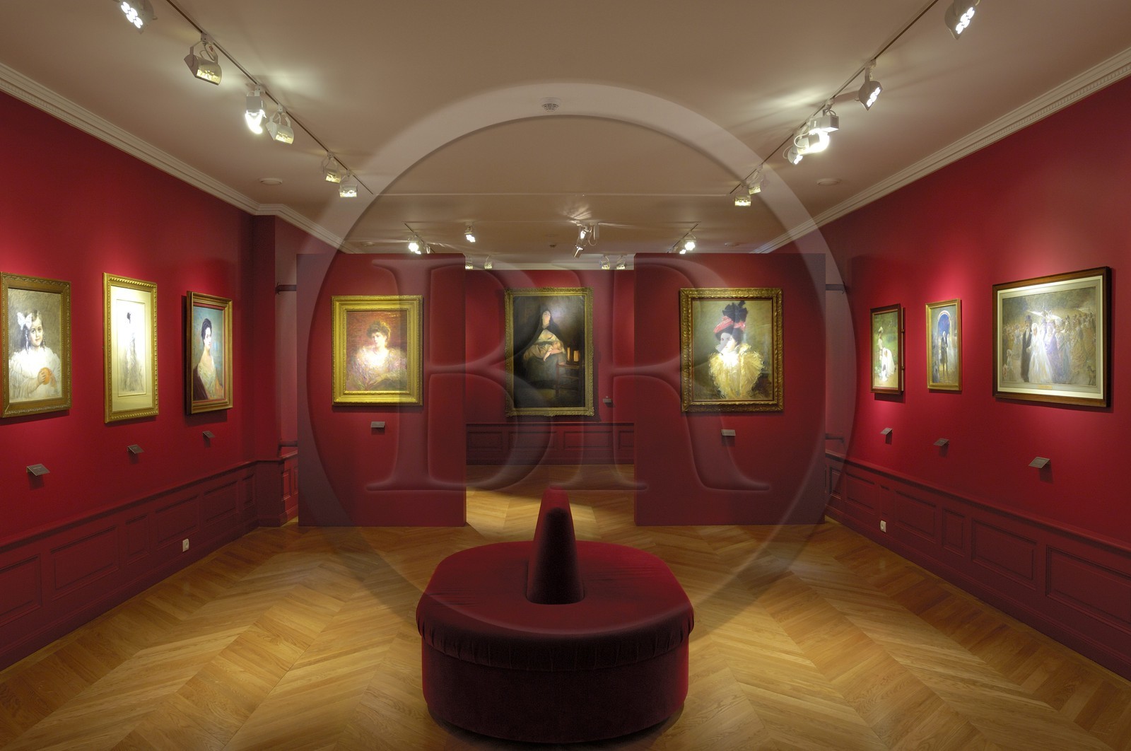 France, Calvados, Suisse normande (Norman Switzerland), Conde sur Noireau, museum dedicated to Charles Leandre