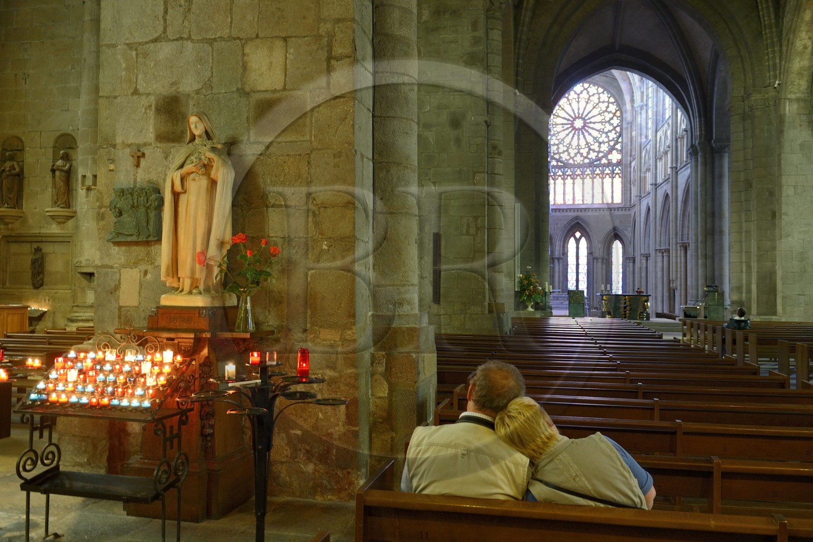 France, Ille-et-Vilaine (35), côte d'émeraude, Saint-Malo, cathédrale Saint-Vincent