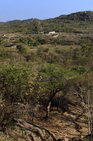 Zimbabwe, province de Masvingo, les ruines du site archéologique du Grand Zimbabwe, classé Patrimoine Mondial de l'UNESCO, Xème au XVème siècle, le Grand Enclos