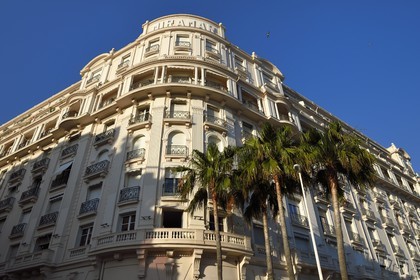 France, Alpes-Maritimes, Cannes, facade of the former Miramar palace