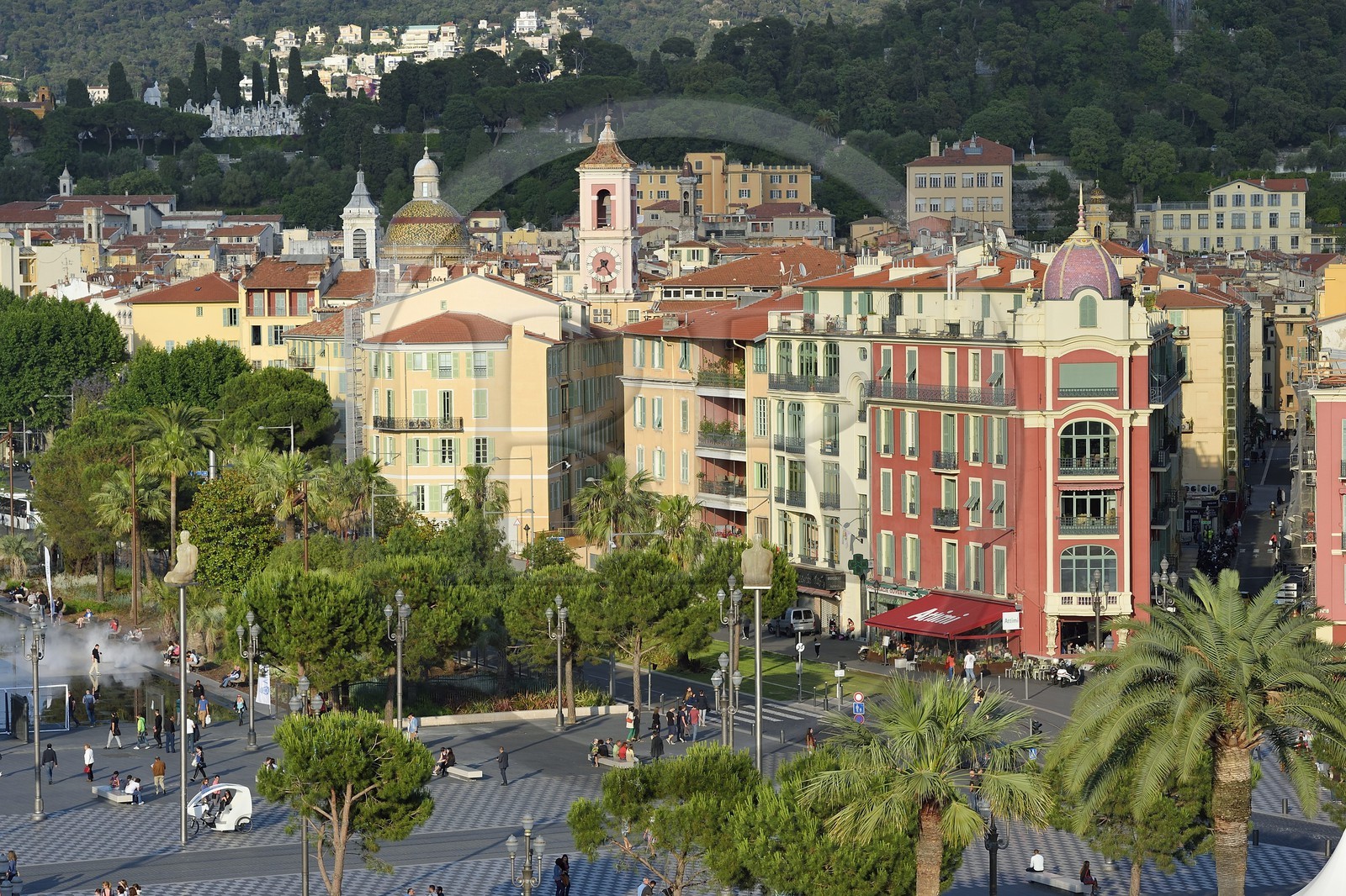 France, Alpes-Maritimes (06), Nice, la Promenade du Paillon