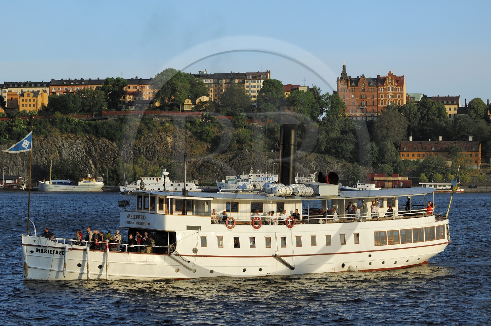 Suède, Stockholm, petit ferry