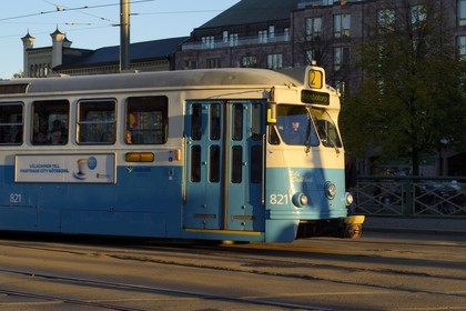 Sweden, Västra Götaland, Göteborg (Gothenburg), the tram