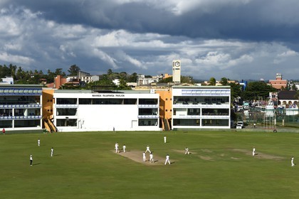 Sri Lanka, Southern Province, Galle, cricket match