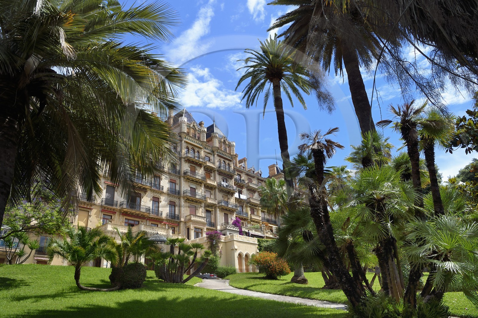 France, Alpes-Maritimes (06), Cannes, le chateau Vallombrosa, hotel transformé en copropriété