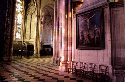 France, Oise, Notre Dame cathedral (12th to 14th centuries)