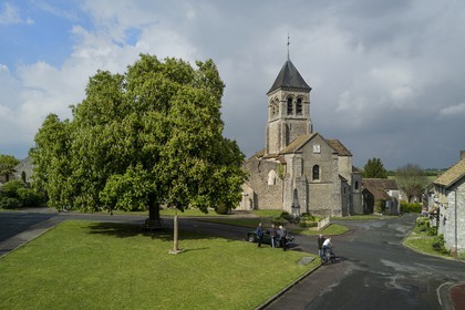 France, Yvelines, Montchauvet, Sainte Marie Madeleine (St. Mary Magdalene) church