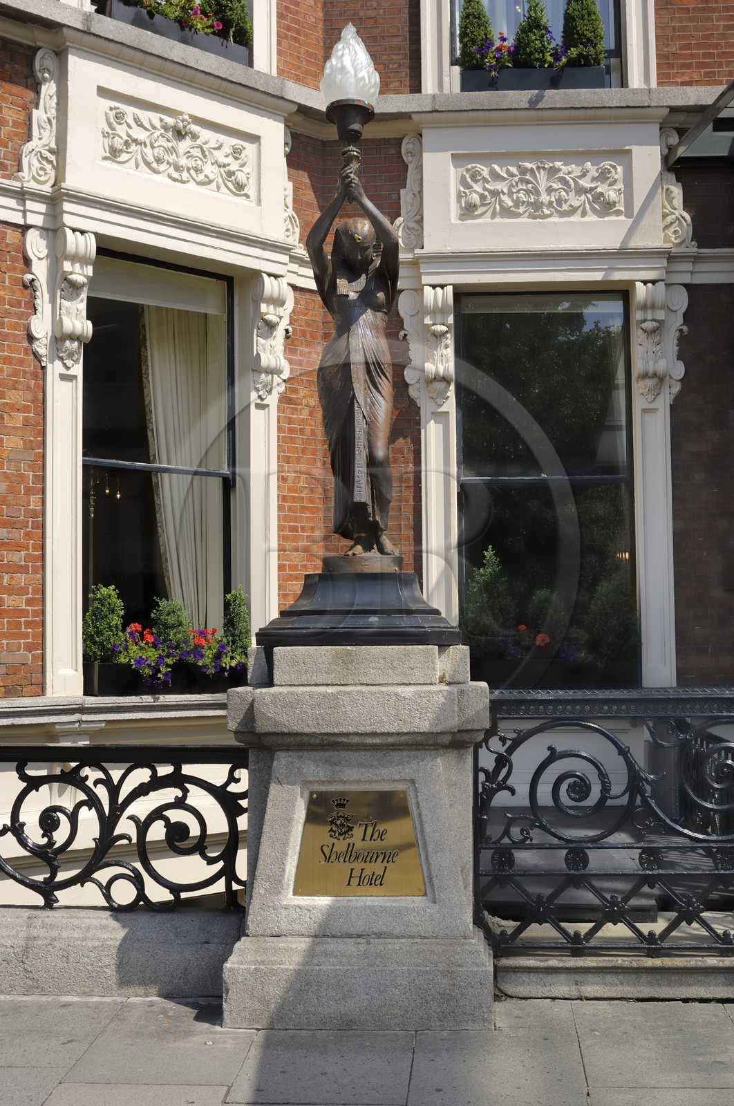 Irlande, Dublin, le Shelbourne Hotel, un des plus luxueux hotels du pays