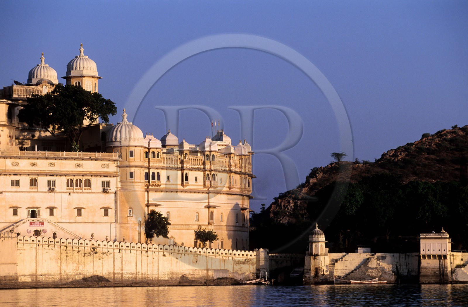 Inde, état du Rajasthan, Udaipur, le City Palace, l'actuel palais du Maharana