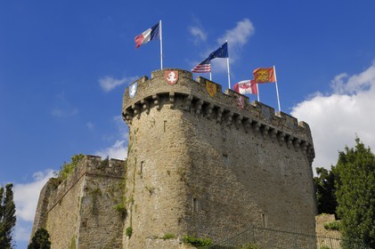 France, Manche, Avranches, castle and donjon
