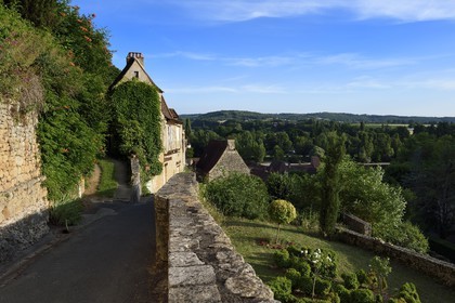 France, Dordogne (24), Périgord Noir, vallée de la Dordogne, Limeuil, labellisé Les Plus Beaux Villages de France
