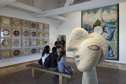 France, Alpes-Maritimes, Antibes, the Picasso Museum, permanent exhibition of works by Picasso