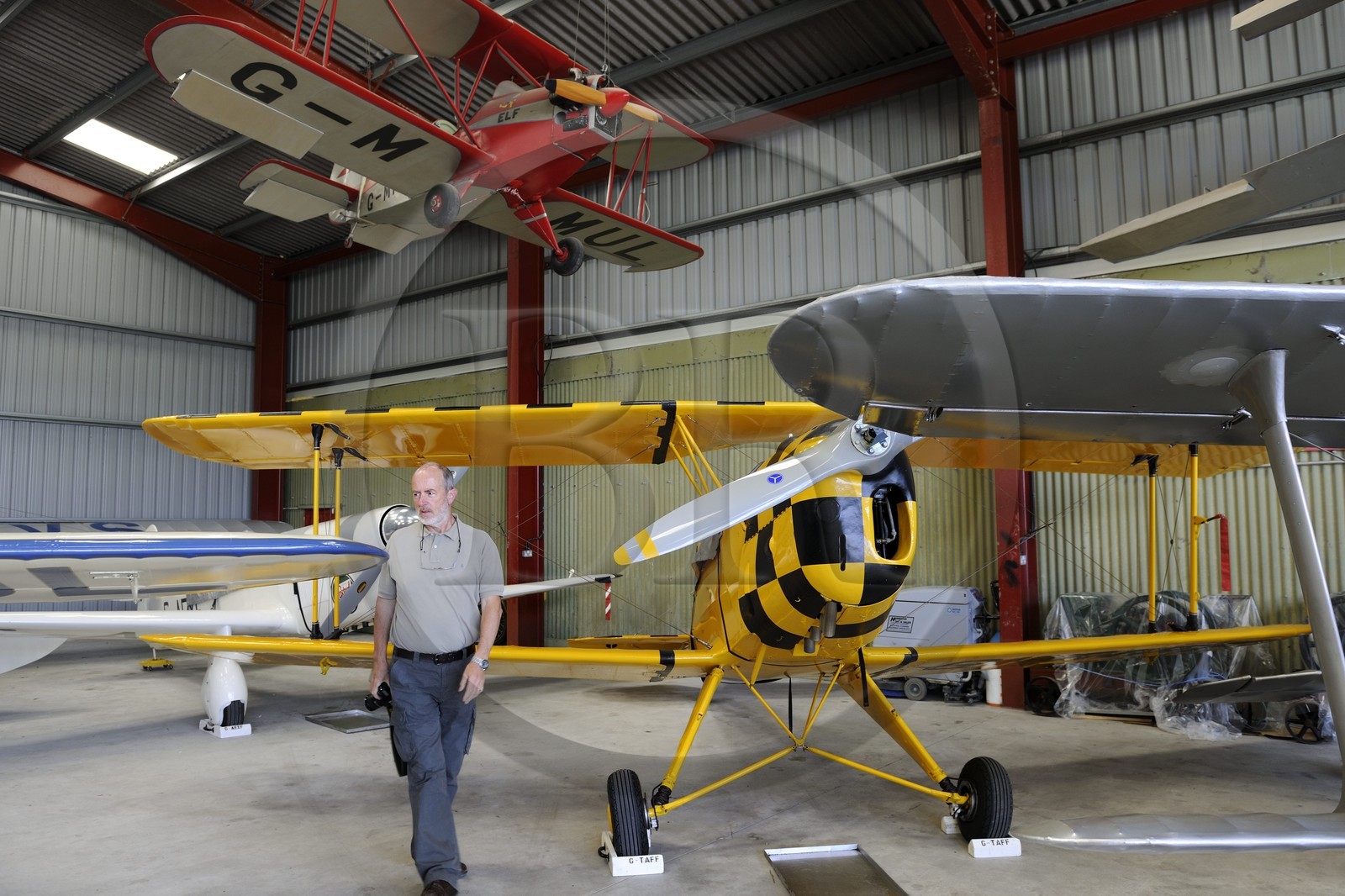 United Kingdom, England, East Yorkshire, Breighton Airfield and Aeroplane Museum