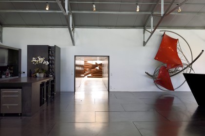 France, Var, Le Muy, Fondation Bernar Venet, the former factory